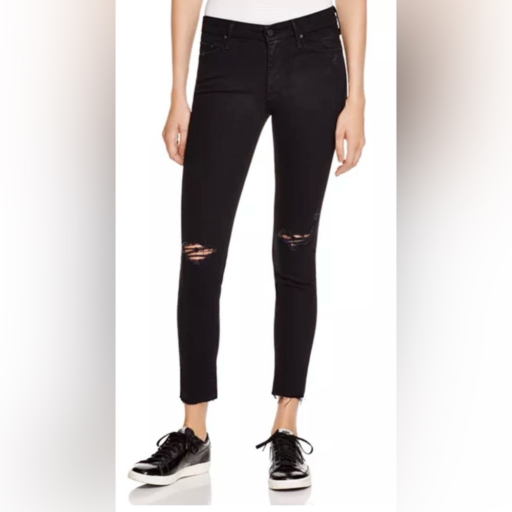 🎉 MOTHER Looker Ankle Fray Sz 30